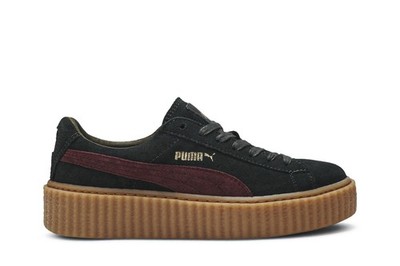 Puma Fenty x Wmns Suede Creeper 'Green Bordeaux' 361005-07 Shoes
