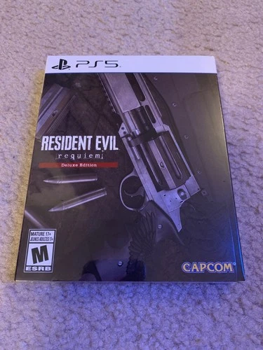 Resident Evil Requiem Deluxe Edition + Steelbook - Sealed - Sony PS5 - New
