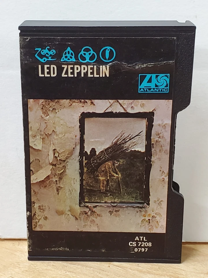 LED ZEPPELIN "ZOSO" Cassette Pink Shell SLIP CASE CS-7208 - Image 2 of 4