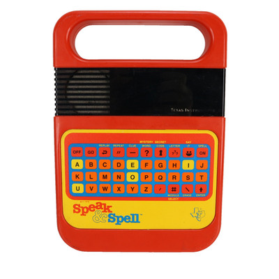 Speak & Spell * Very Good Condition * Does NOT Turn On * Inside Clean