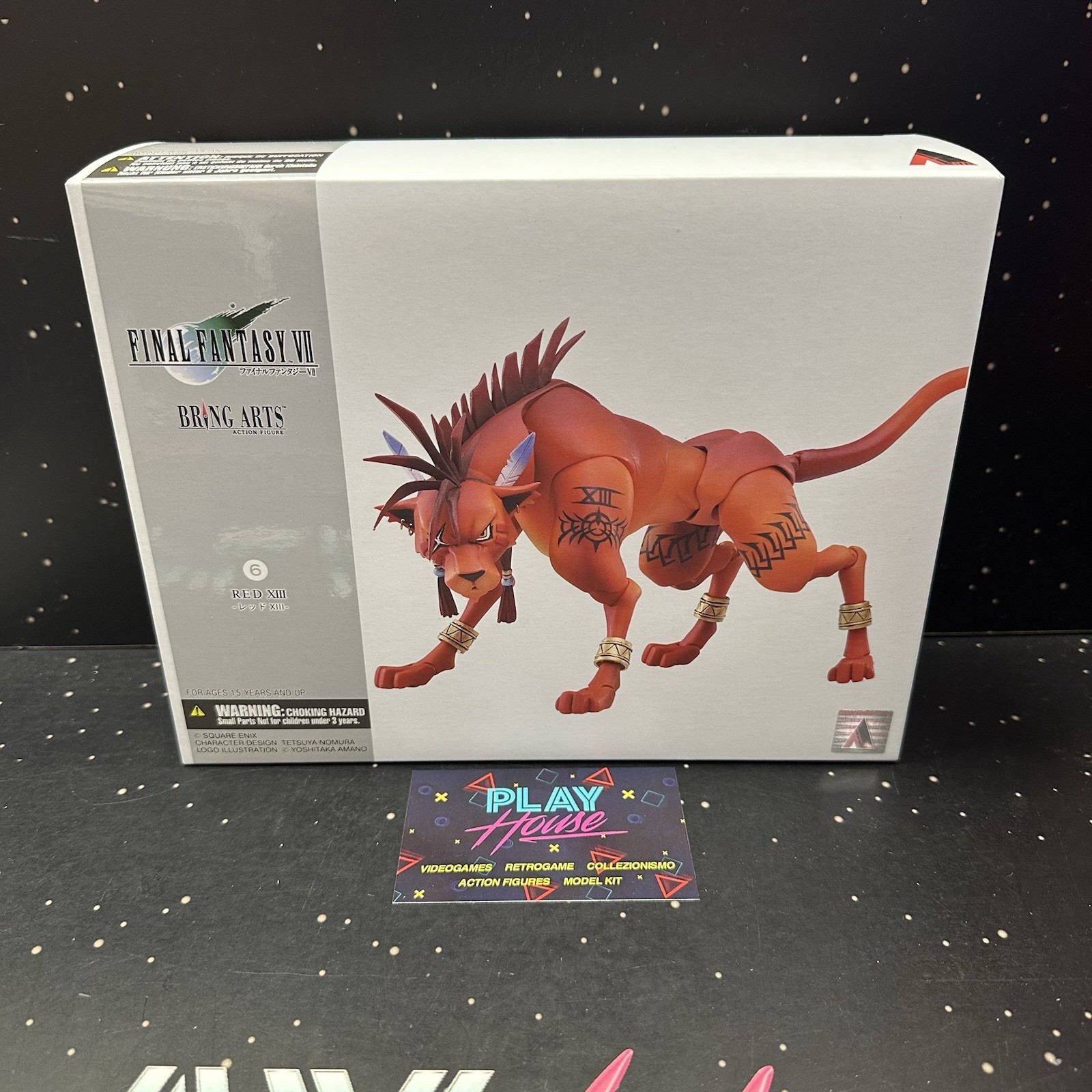 RED XIII 13 BRING ARTS FINAL FANTASY VII ACTION FIGURE NUOVO ORIGINALE 7 NEW