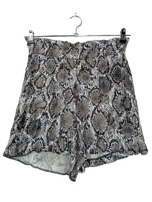 COSTES Short taille haute Dames Pantalon court T EU 38 noir-blanc-crème - Photo 1/4