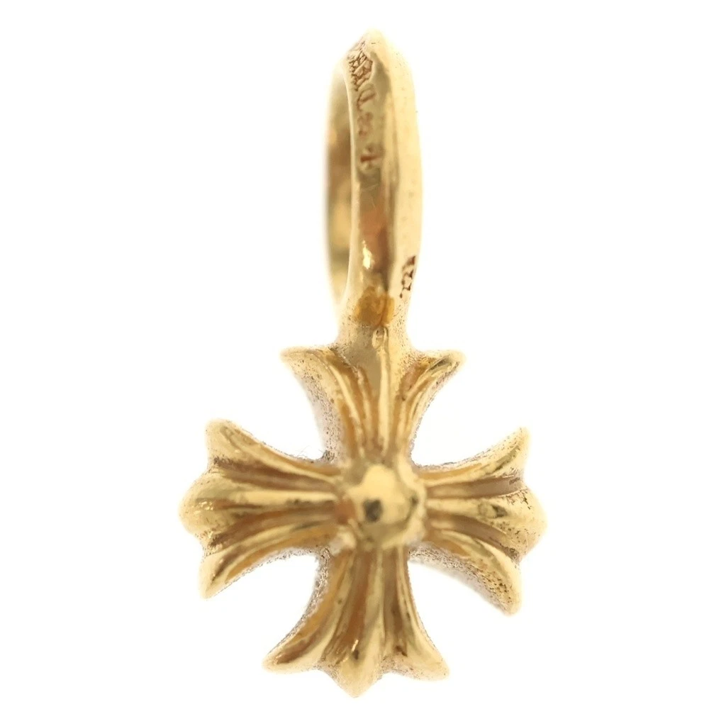 Chrome Hearts STACK CH PLUS V2 CH Plus Stack Top Gold Charm 22K Gold P0079469