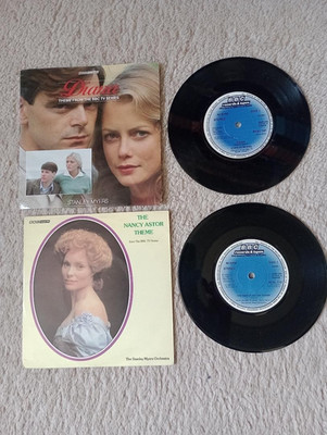 THE STANLEY MYERS ORCHESTRA -Nancy Astor theme  and Diana theme 7'' Singles