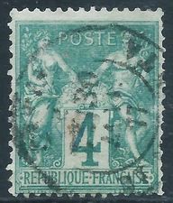 France, Sc #66, 4c Used