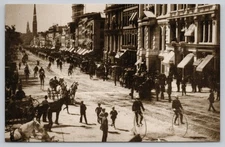 League Of American Wheelmen Hartford Connecticut 1884 Meet Postcard