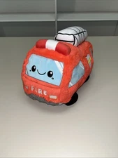 Rare HTF New Squishable 12” Go Fire Truck Plush Stuffed Animal 2020 Collectable