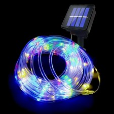 Solar Rope Lights 33FT 100LED Waterproof 8 Modes for Garden