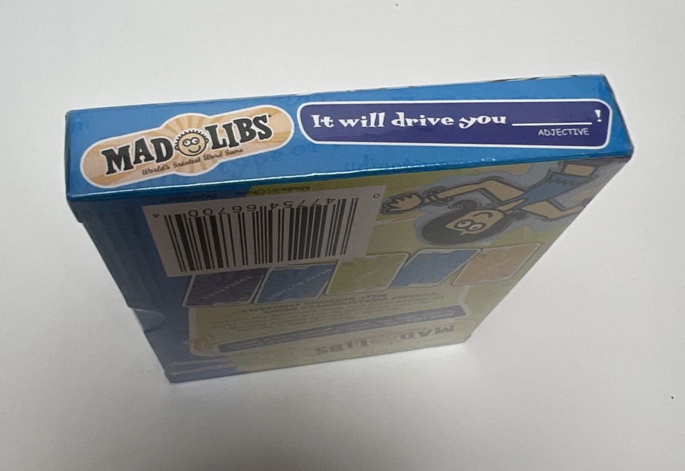 Vintage ~ Mad Libs Card Game ~ Ages 8 & up - FUN ~ Brand New Sealed - Image 4 of 4