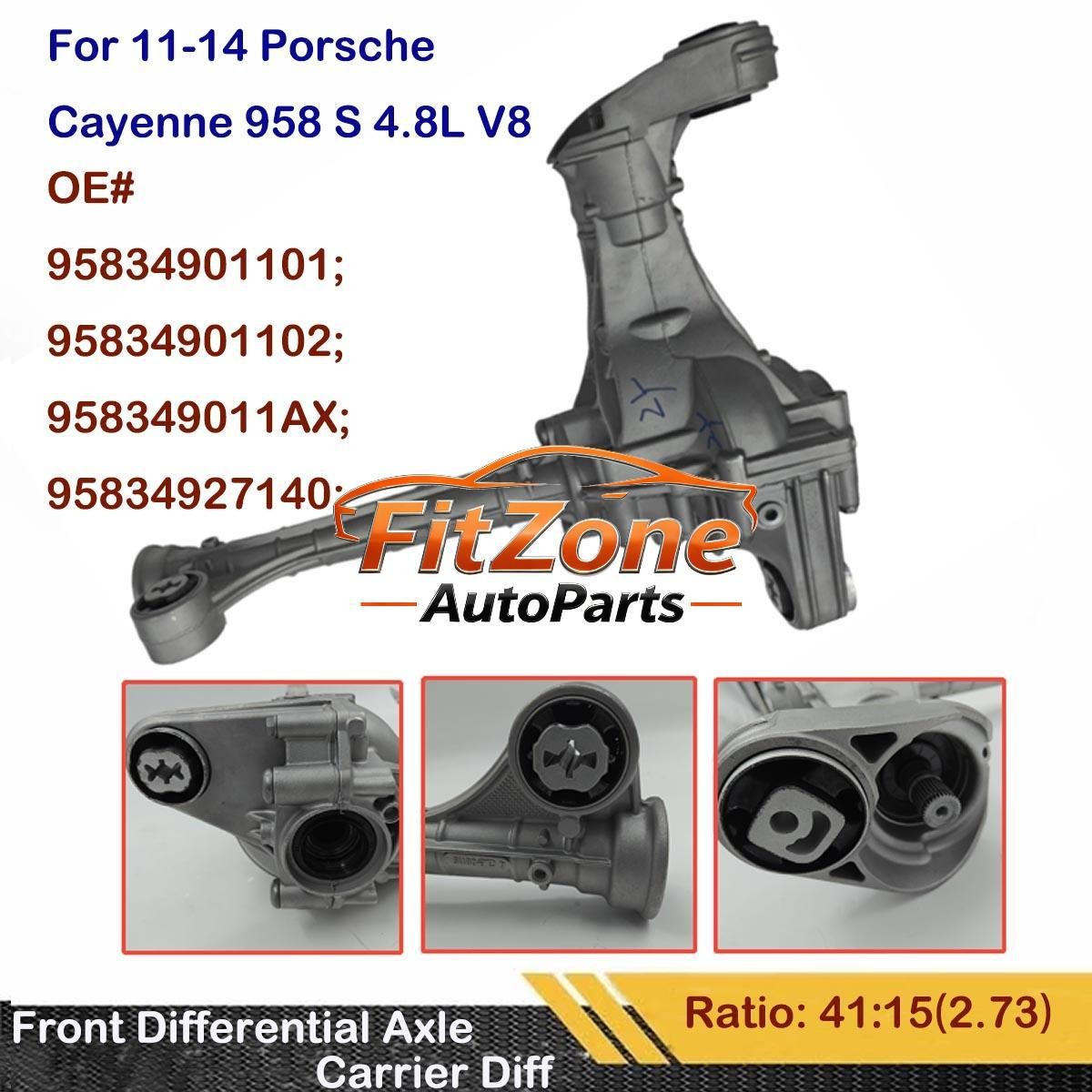 Front Axle Differential 95834901101 For 11-14 Porsche Cayenne 958