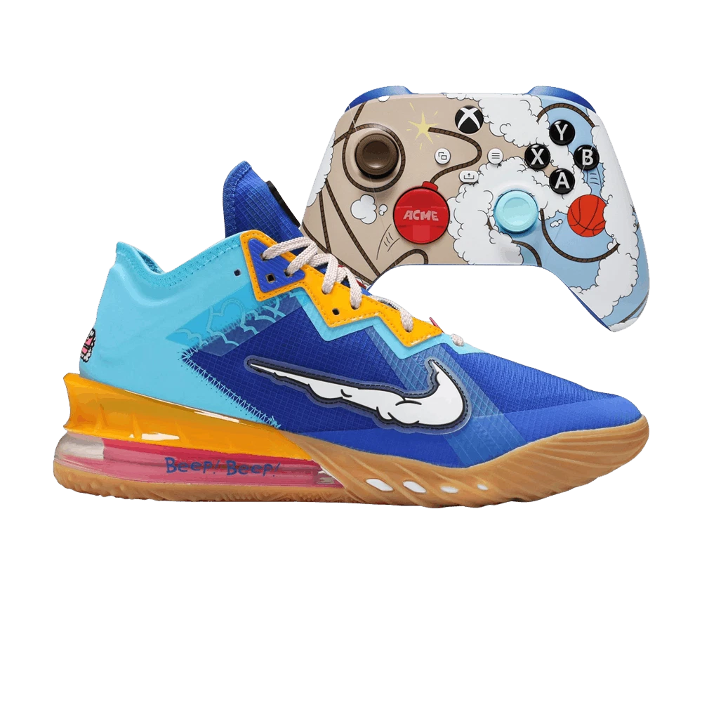 Nike Space Jam x LeBron 18 Low Wile E. x Roadrunner for Sale