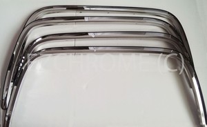 USED-Chrome-Stainless-Steel-Fender-Trims-FITS-2014-2015-Chevy-Silverado