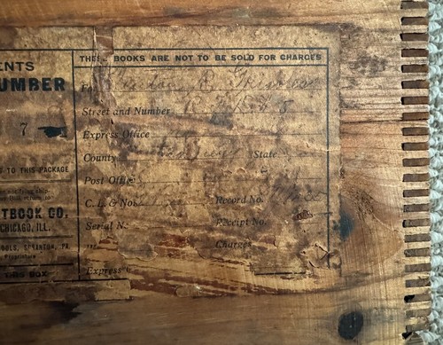Juego de libros de texto Railroad Engineering ICS 1897, caja con detalles de madera, impresión de rebabas - Imagen 10 de 11