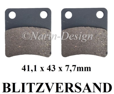 Kymco Maxxer KXR MXU 250-300-400 Sinter Bremsklötze Bremsbeläge Parkbremse Neu