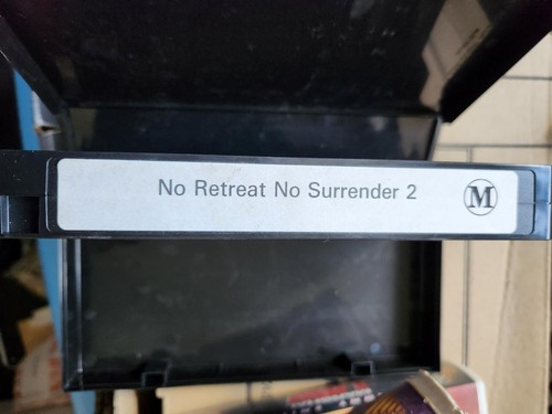 VHS Tape No Retreat No Surrender 2 Ex Rental USED - Picture 4 of 4