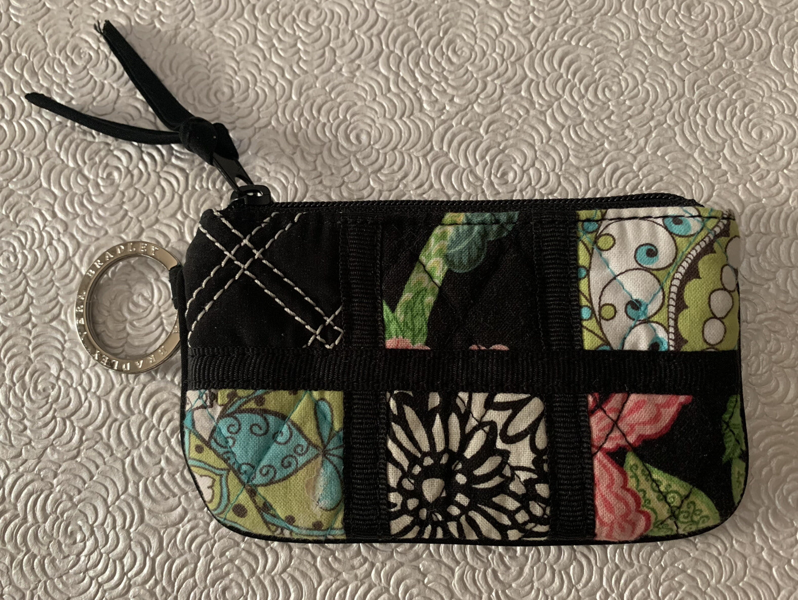 Vera Bradley Black Patchwork Spectator Collection… - image 1