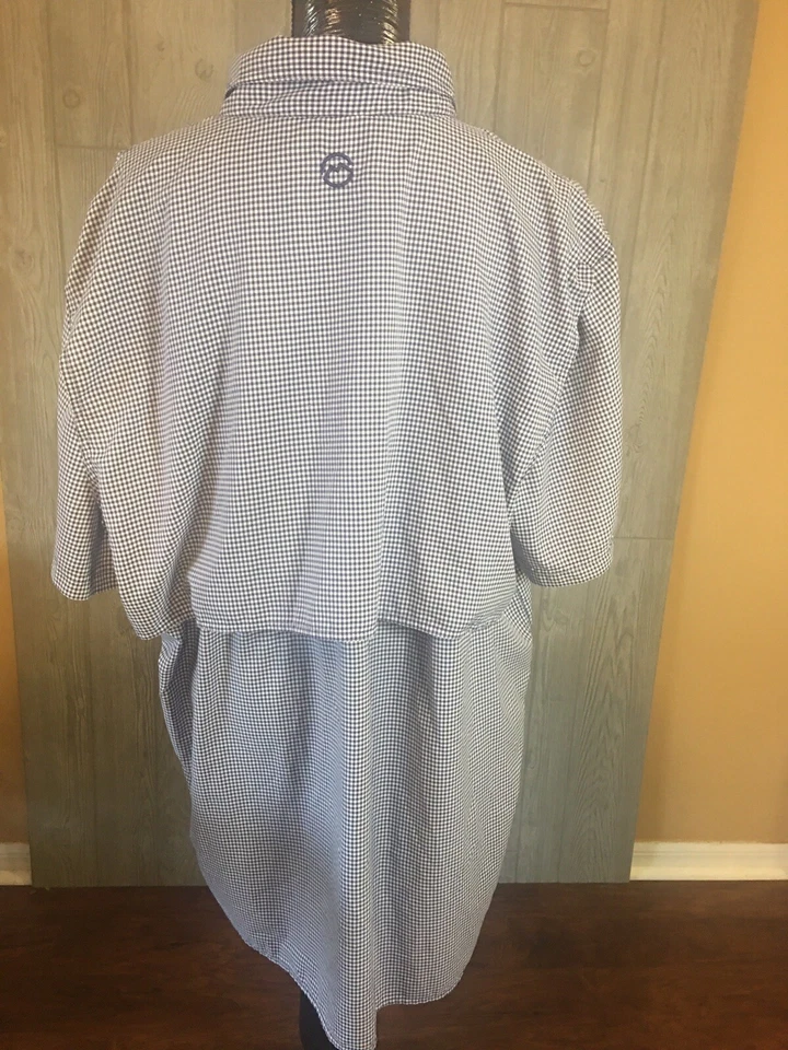 Magellan Outdoors Mens Size 2XL Breathable Angler Check Button Shirts Set of 3 - Image 4 of 4