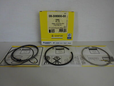 Goetze 08-306900-00 piston ring set engine suitable for Opel C/E 1.6L