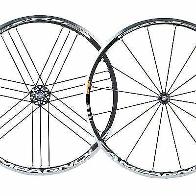 Campagnolo EURUS シマノフリー 700c Campagnolo Eurus 700c Road Wheelset Clincher Black for sale online