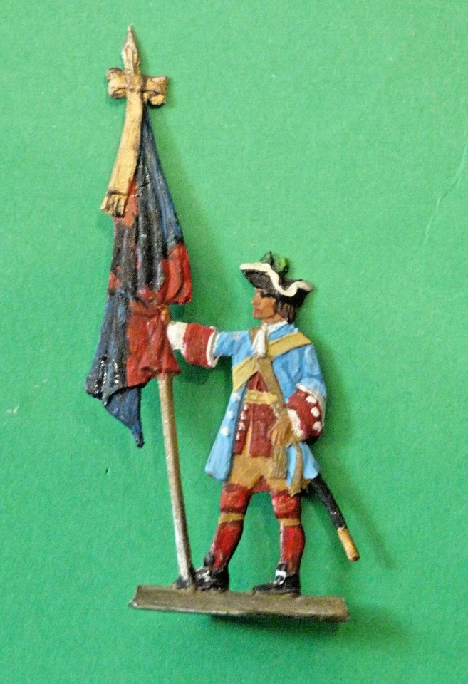 Plats d'étain - Zinnfiguren - Flat Tin : 15 soldats français sous Louis XIV - Photo 3/4