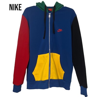 nike fleece colorblock