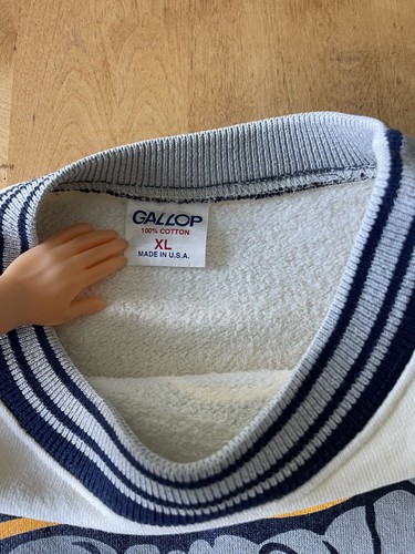 RARE Vintage Georgetown University Hoyas Crewneck Sweater Size XL - Picture 12 of 24