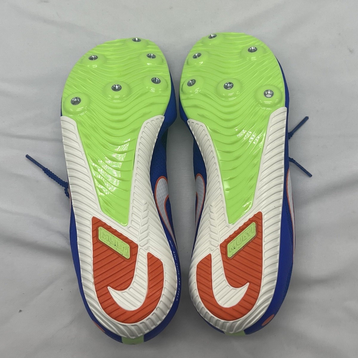 Nike Rival Multi Track Field Spikes Hyper Royal Blue DC8749-401 Mens Size 7 Amazon.com | Unisex Zoom Rival Multi (401 - Racer Blue/White  main image 3