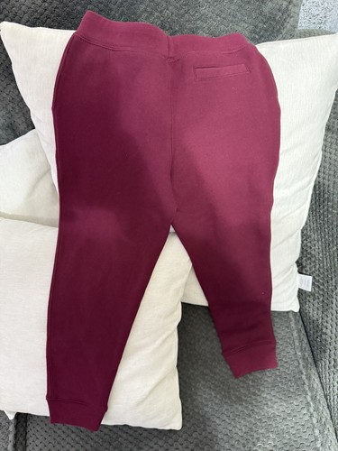 Polo Ralph Lauren Boys Sweatpants Burgundy New No Tags Size 7 - Picture 2 of 4