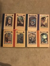 A Series Of Unfortunate Events Books 1-8 By Lemony Snicket