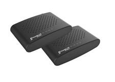 MoCA 2.5 with 2 Gigabit Ethernet Ports - Ethernet Over Coaxial Adapter 2 Pac...