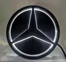 For GLC GLE Illuminated LED Light Front Grille Star Emblem Badge 15-19
