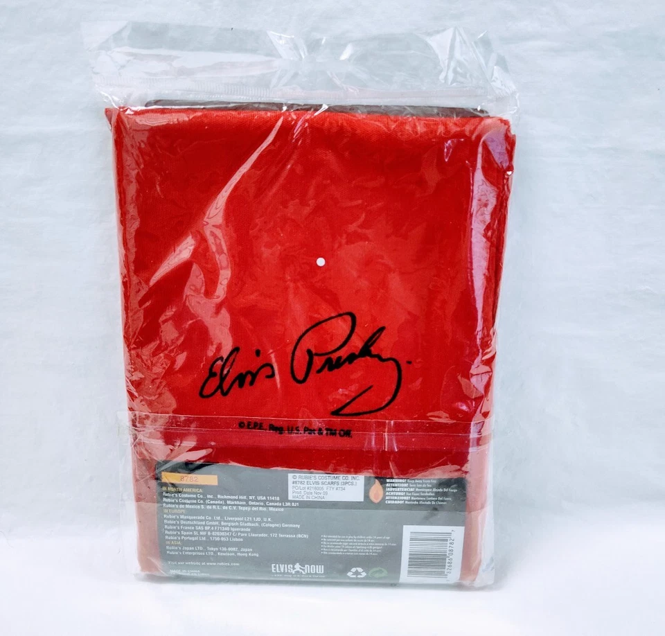 Rubie's Costume Company Red Elvis Scarves - Image 2 of 2