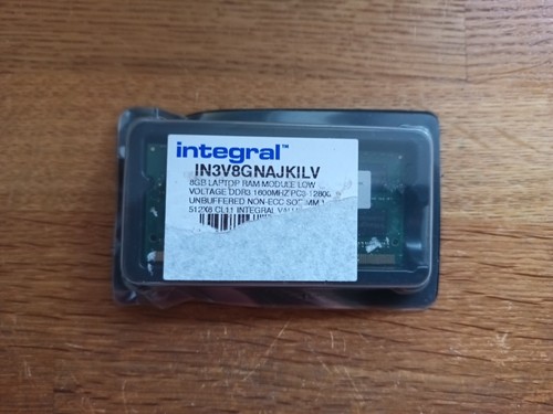 Integral Memory 8 GB DDR3 Laptop RAM, 1600MHz, SODIMM, 1.35V, IN3V8GNAJKILV - Picture 2 of 2