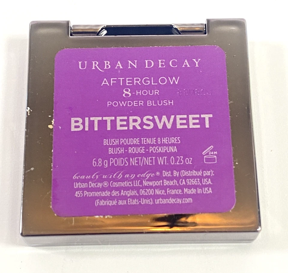 Urban Decay Afterglow Blush BITTERSWEET 0.23 oz. NEW RARE READ - Image 3 of 4