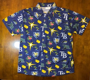 tampa bay rays hawaiian shirt