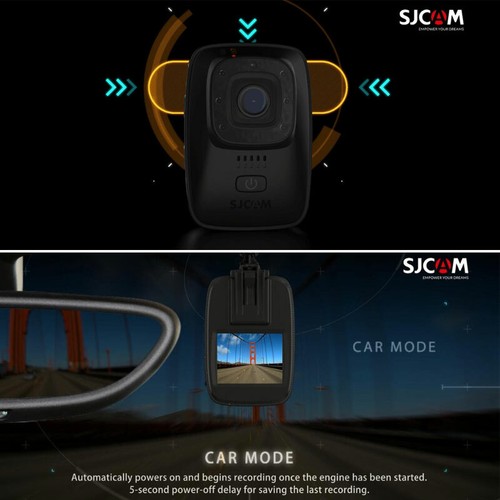 SJCAM A10 WIFI Portable DV Body Action Camera Night Vision For Law Enforcement - Picture 8 of 12