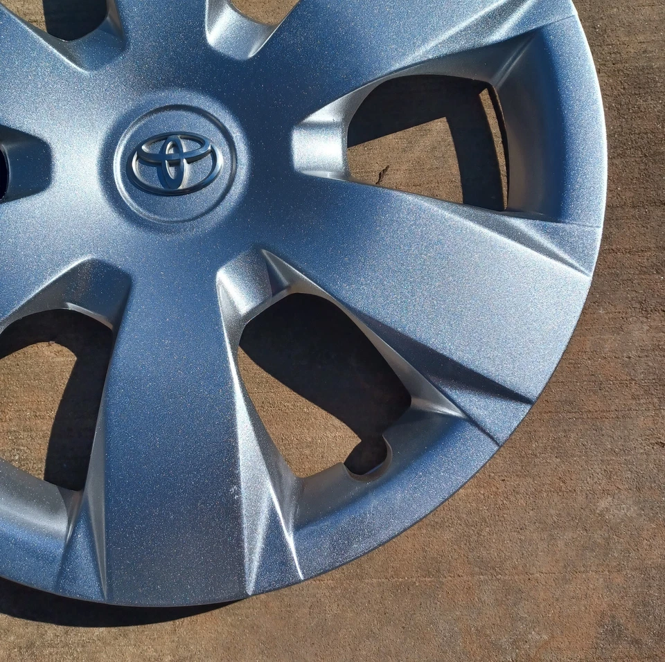 Tapacubos OEM Toyota Camry 2007-2011 se adapta a rueda de 16" 42602 06020, 61137 repintado Foto 4 de 4