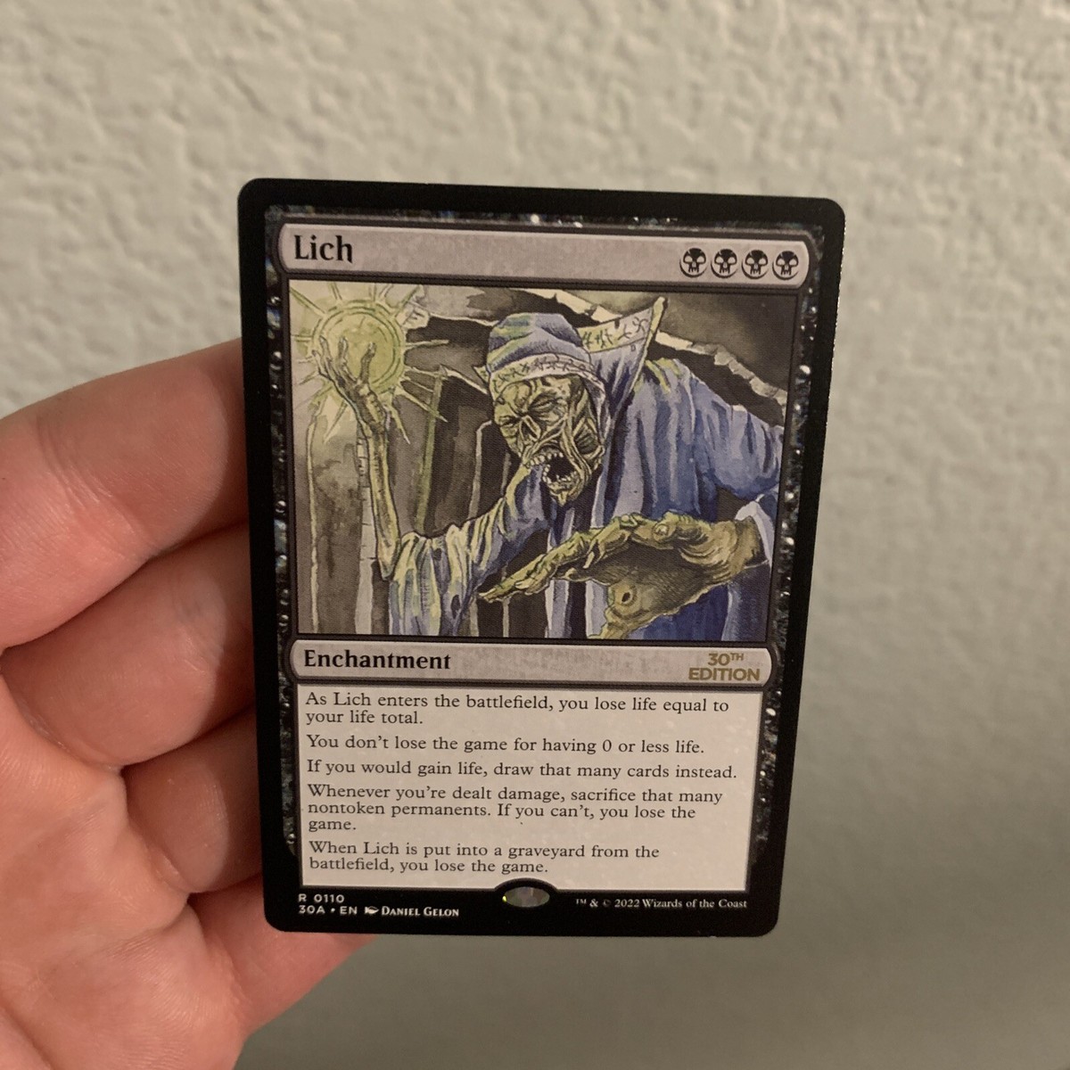 マジック：ザ・ギャザリング Lich mtg 30th anniversary edition Lich (Not Tournament Legal) | 30th Anniversary Edition