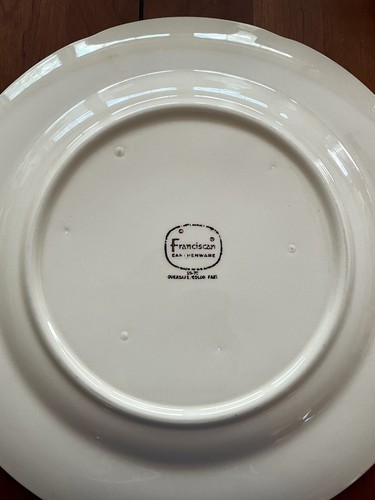 VTG Franciscan Apple Earthenware Red Green Leaf Various Pieces USA TV Mark 1960s - Picture 4 of 10