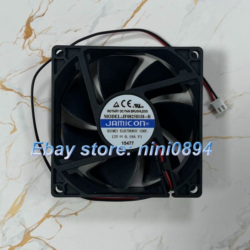 JAMICON JF0825B1HR-R 12V 0.19A 80*25MM 2-Pin Projector JAMICON JF0825B1HR-R 12V 0.19A 80*25MM 2-Pin Projector