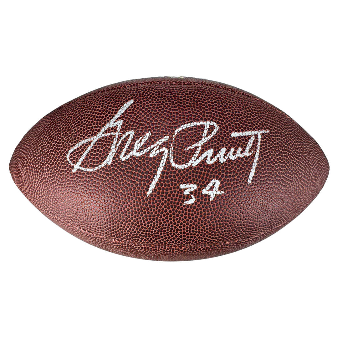 Greg Pruitt Autographed Signed Wilson Official NFL Replica Football (JSA) 