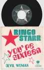 Ringo STARR * You're Sixteen * 1973 Belgian 45 * APPLE Records - The BEATLES *