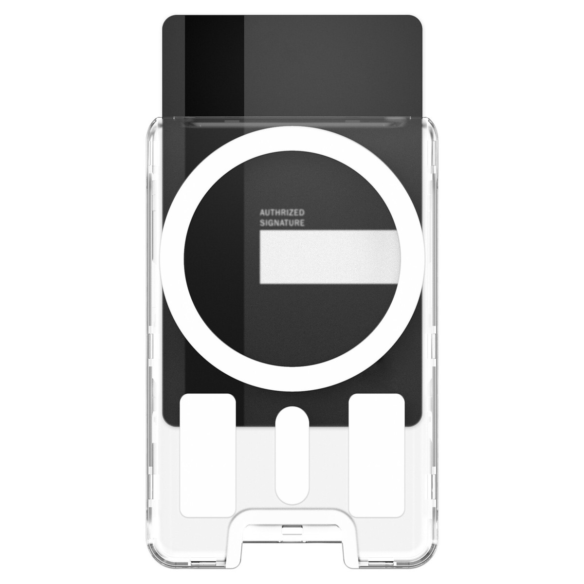 Spigen Valentinus MagFit Magnetische Kaarthouder met externe Metalen Ring 3 Kaarten Compatibel met magnetische Hoes Ontworpen voor Samsung Galaxy S26,S26 ,S26 Ultra, S25 Serie en Z Fold 7 - Zwart