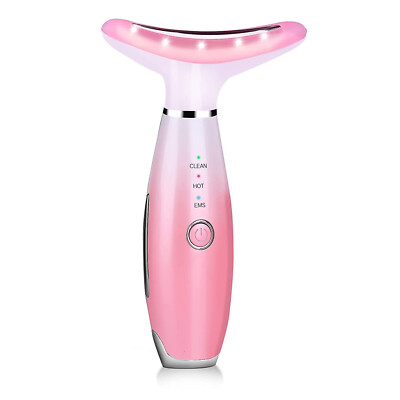 Pretfy Neck Massager Led Photon Therapy Heating Neck Wrinkle Removal Reduce G2O3