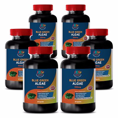 Stem Cell Enhancer - Blue Green Algae 500mg from Klamath Lake Antioxidant (6)