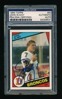 JOHN ELWAY 1984 TOPPS AUTOGRAPHED ROOKIE CARD PSA/DNA CERTIFIED