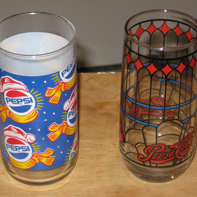 pepsi glasses