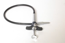 F92367 Heavily Armored Locking Cable Release Finger Grips - 12 Inch Working