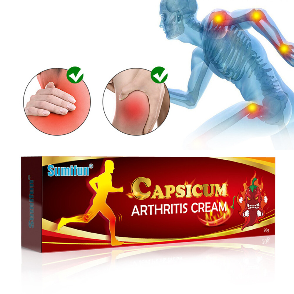 2x Capsaicin Rheumatoid Arthritis Joint Pain Relief Capsicum Arthritis