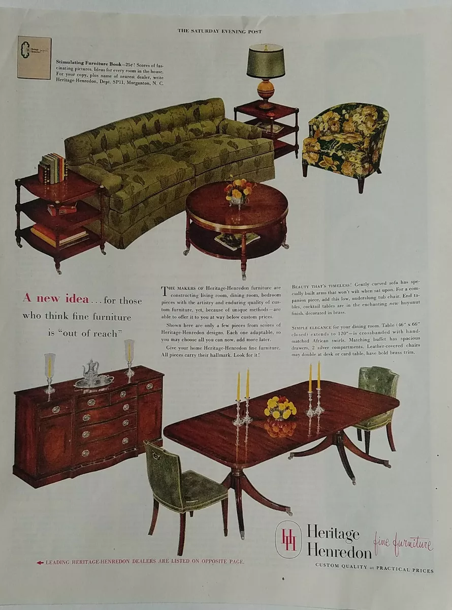 Vintage henredon furniture deals